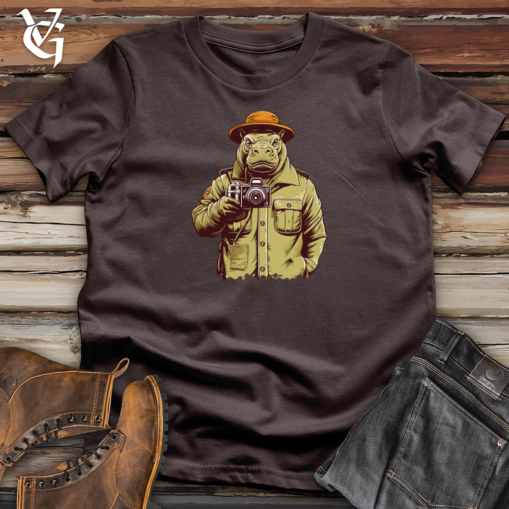 Hippo Safari Snaps Softstyle Tee