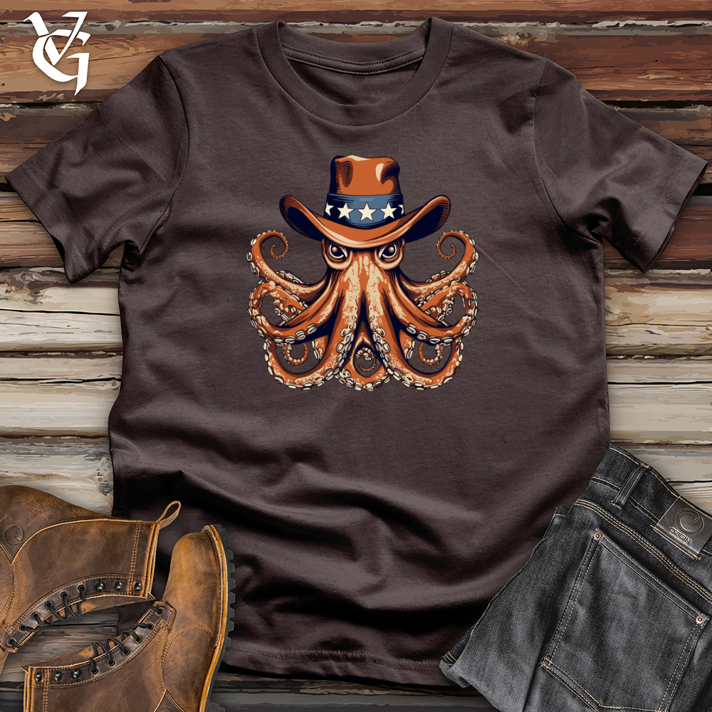Vintage Cowboy Octopus Softstyle Tee