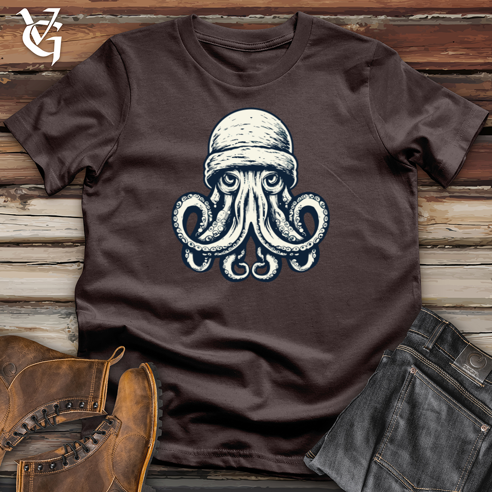 Vintage Snow Hat Octopus Softstyle Tee