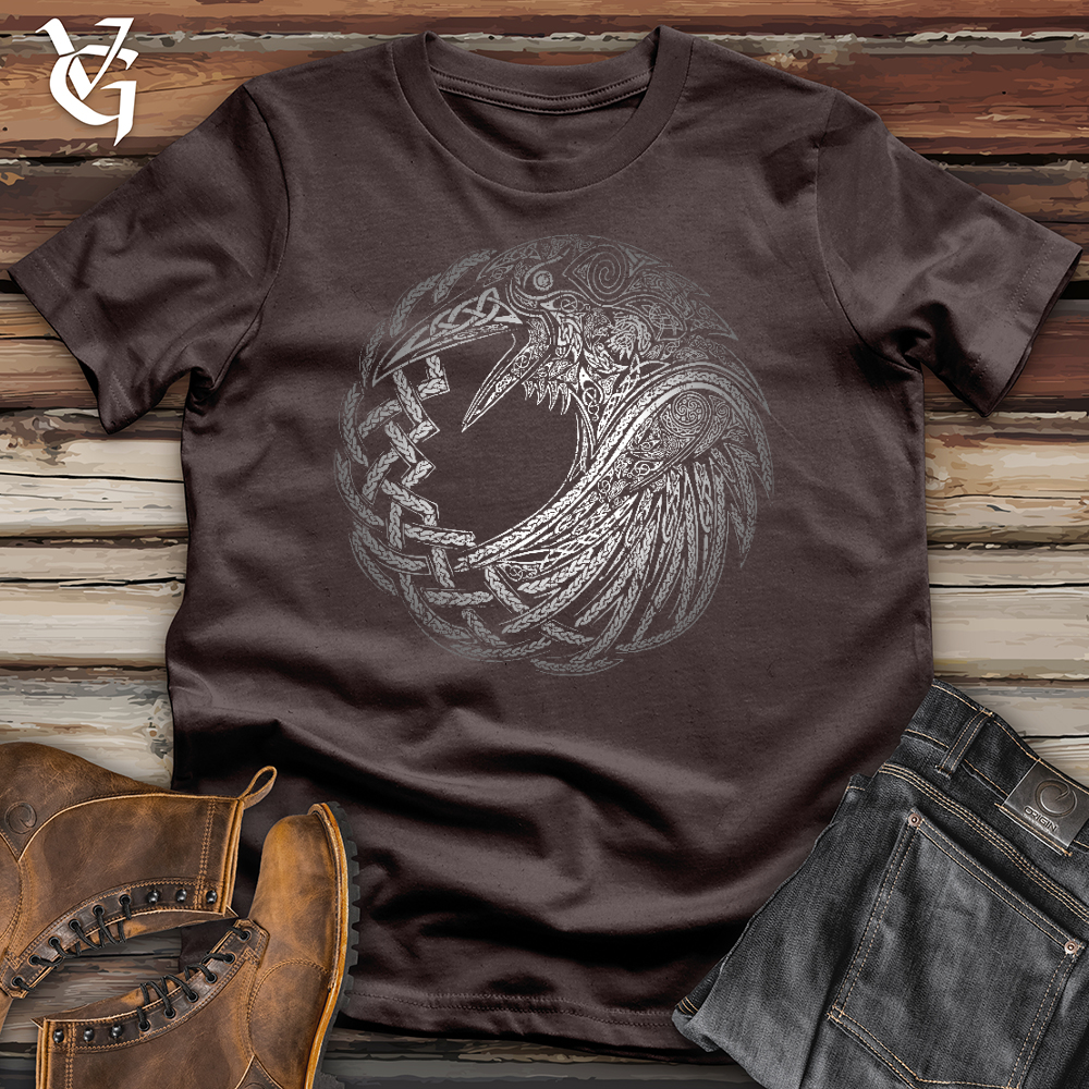 Silver Glass Raven Softstyle Tee