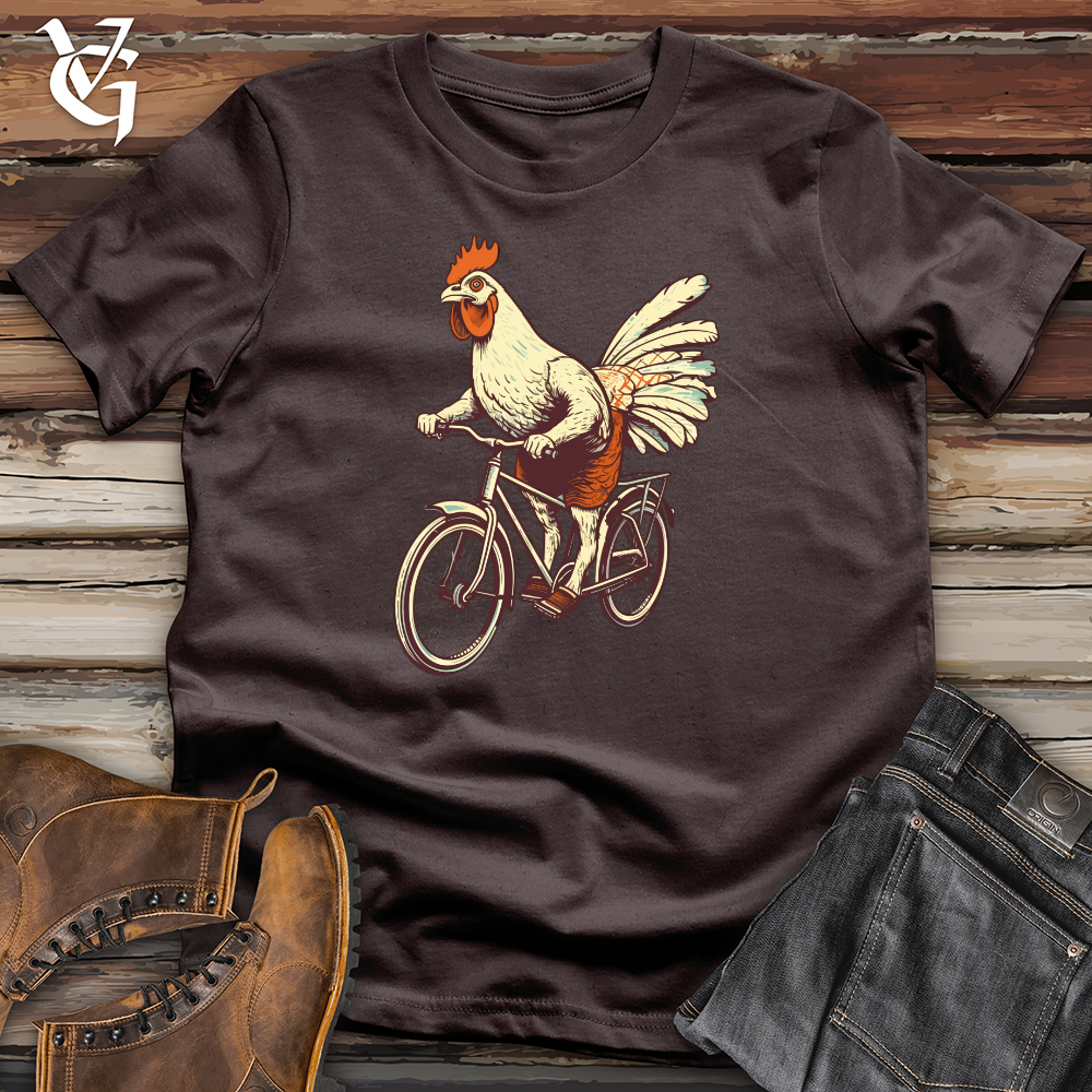 Chicken Cycle Barnyard Joyride Softstyle Tee
