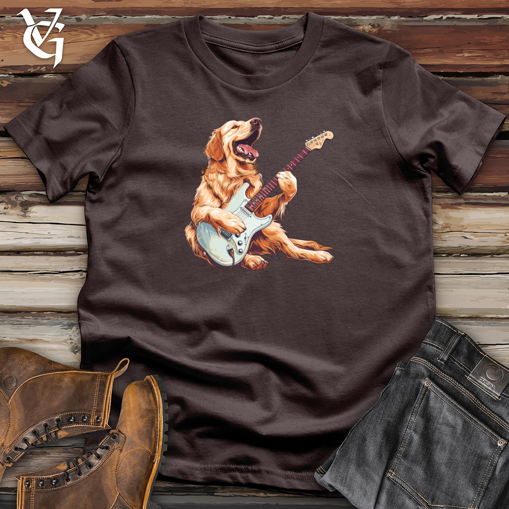 Golden Retriever Rockstar Softstyle Tee