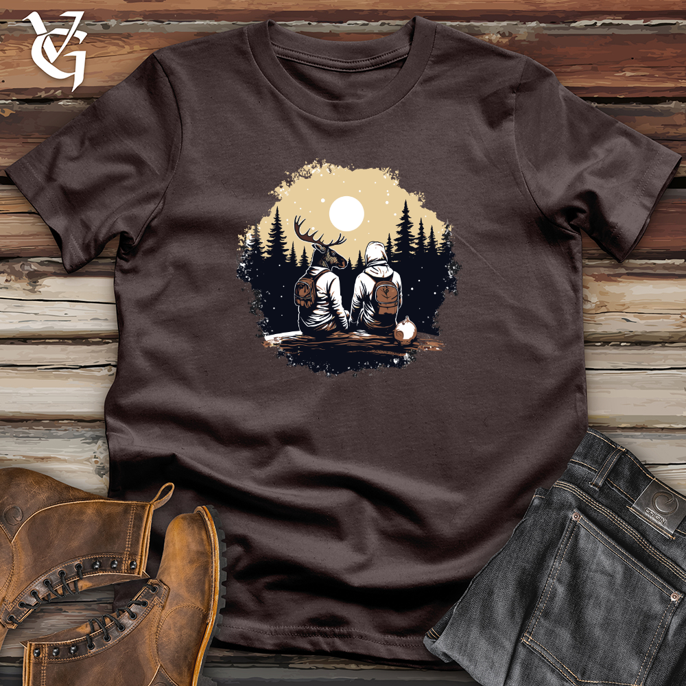 Moose Wilderness Encounter Softstyle Tee