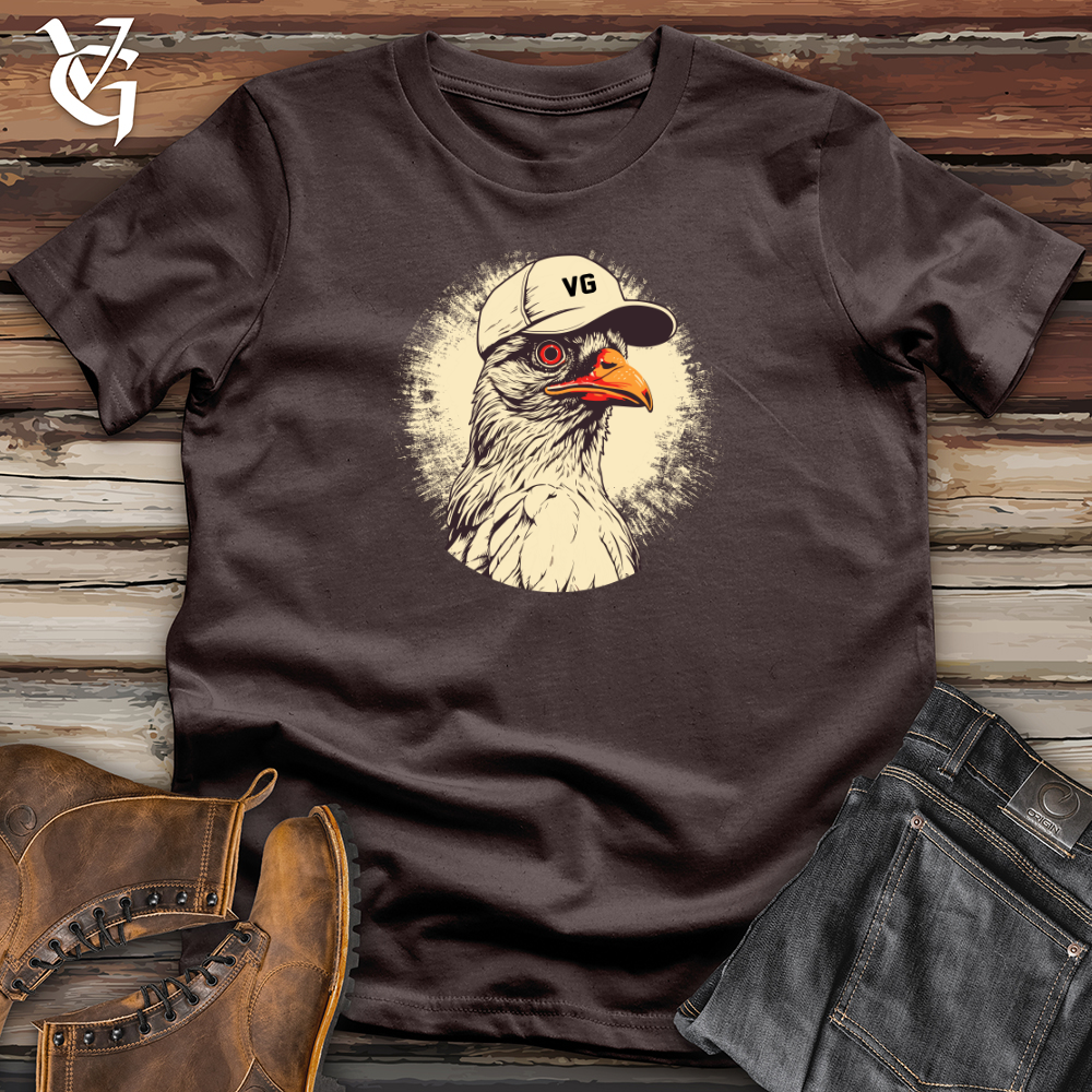 Baseball Batting Chicken Softstyle Tee
