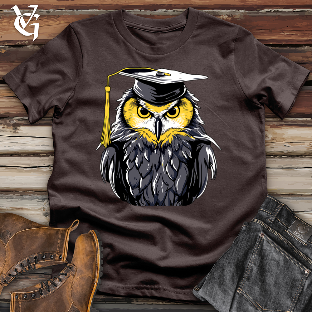 Valedictorian Owl Softstyle Tee