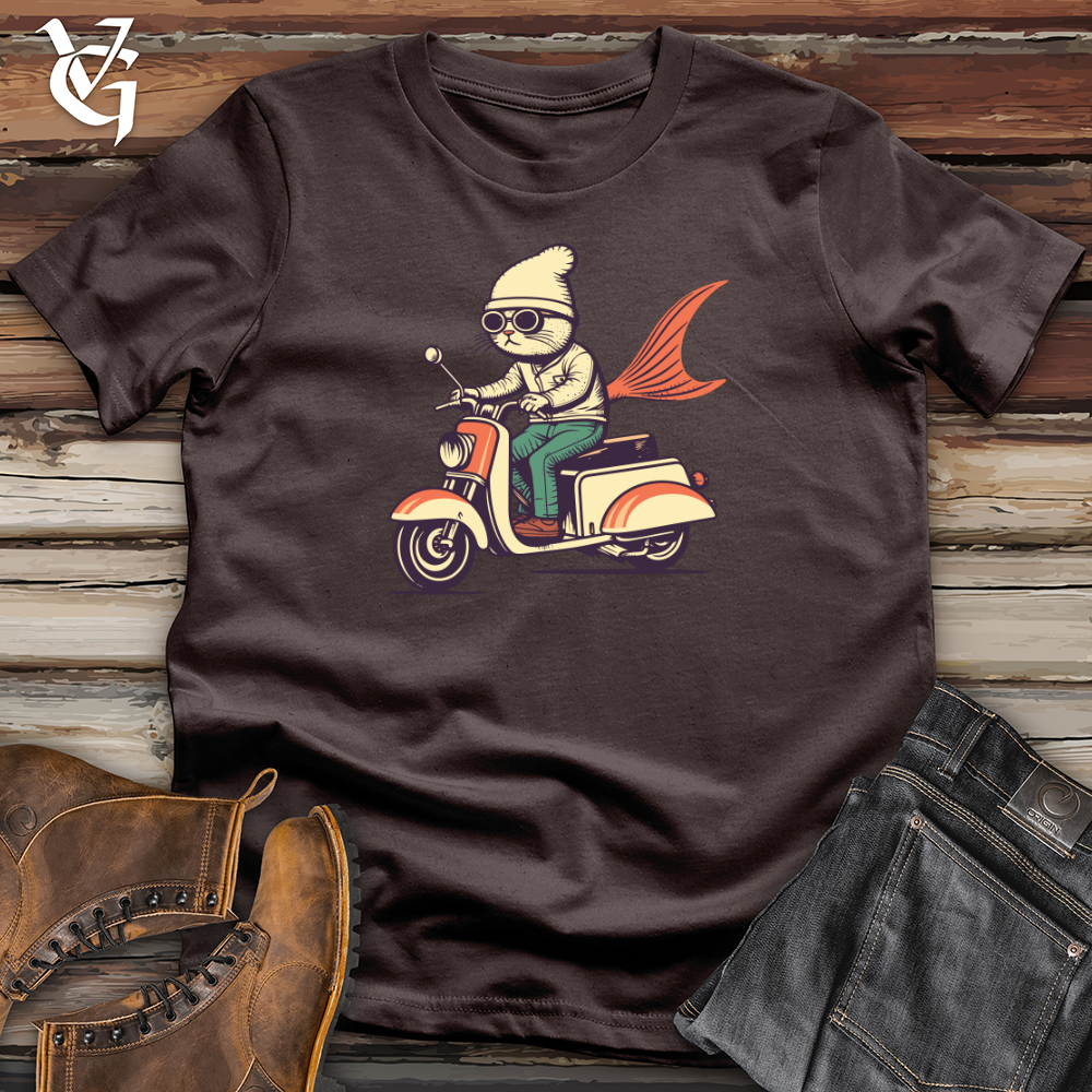Cat Fish Scooter Adventure Softstyle Tee