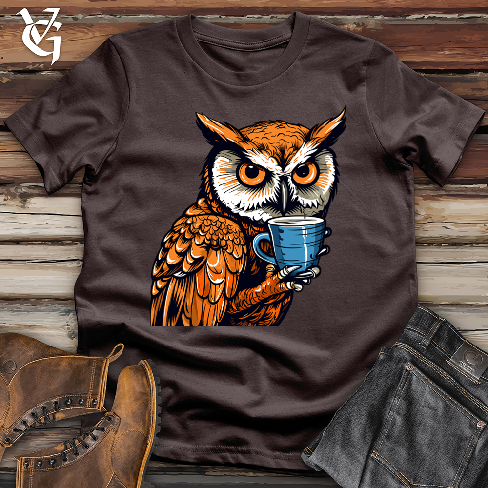 Caffeinated Owl Softstyle Tee