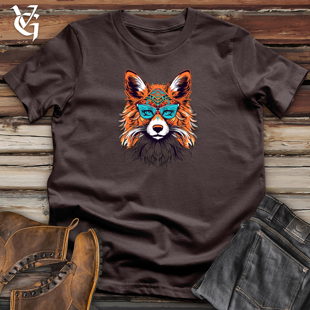 Vintage Hippy Fox 01 Softstyle Tee