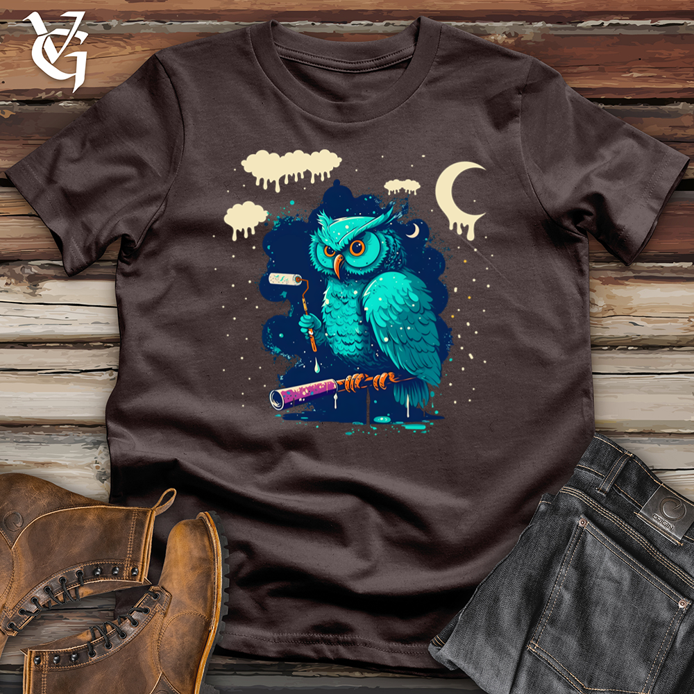 Owl Painter Softstyle Tee