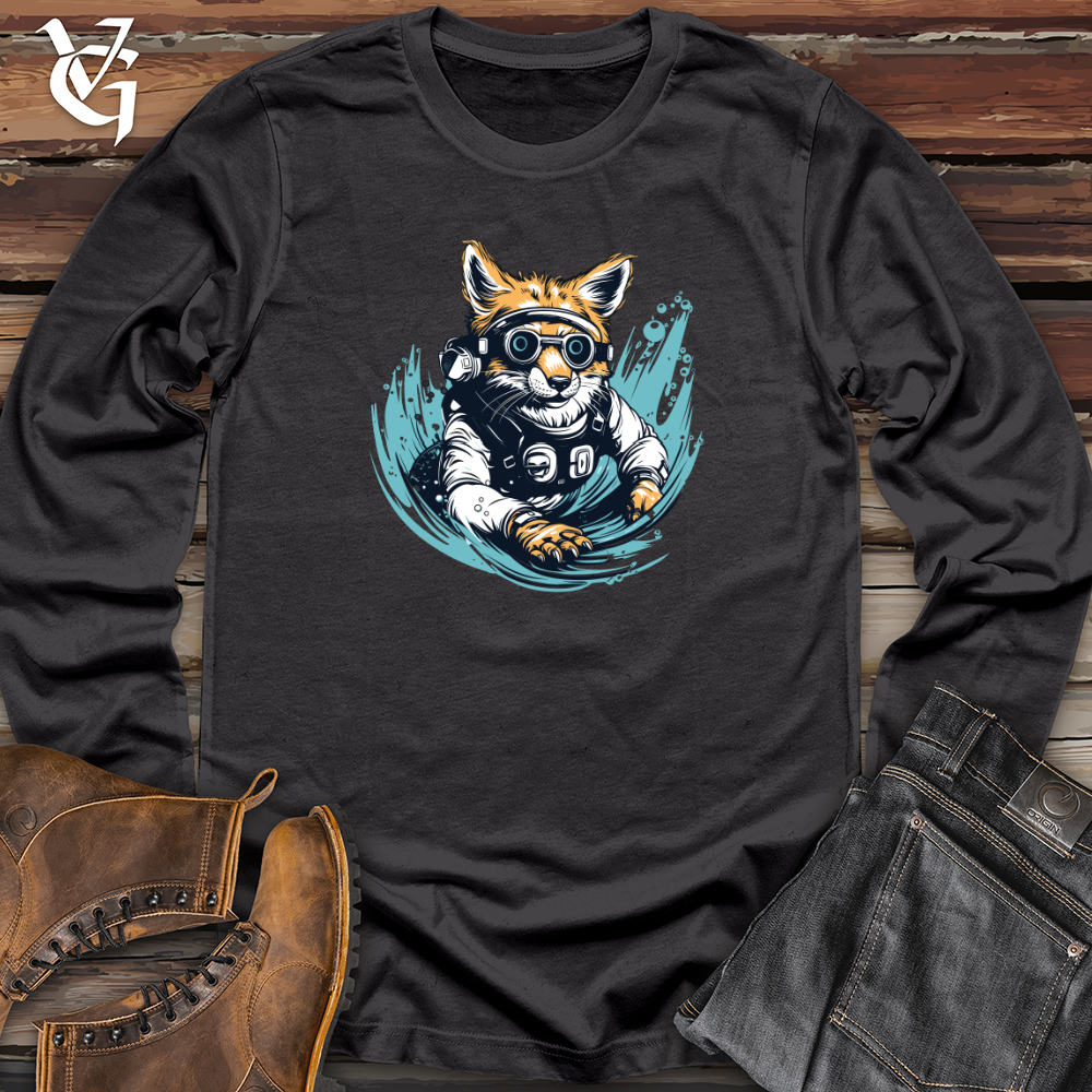 Retro Dive Fox Long Sleeve