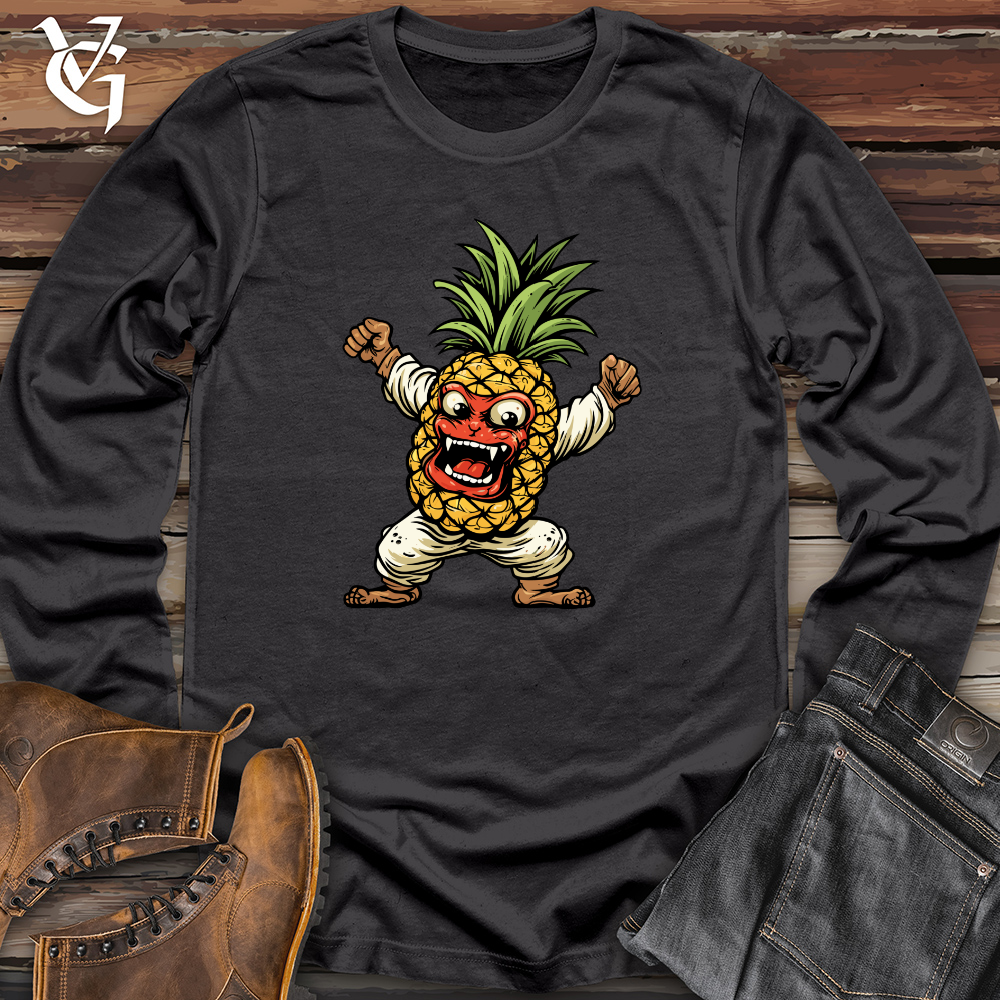 Whimsical Pineapple Warrior Long Sleeve