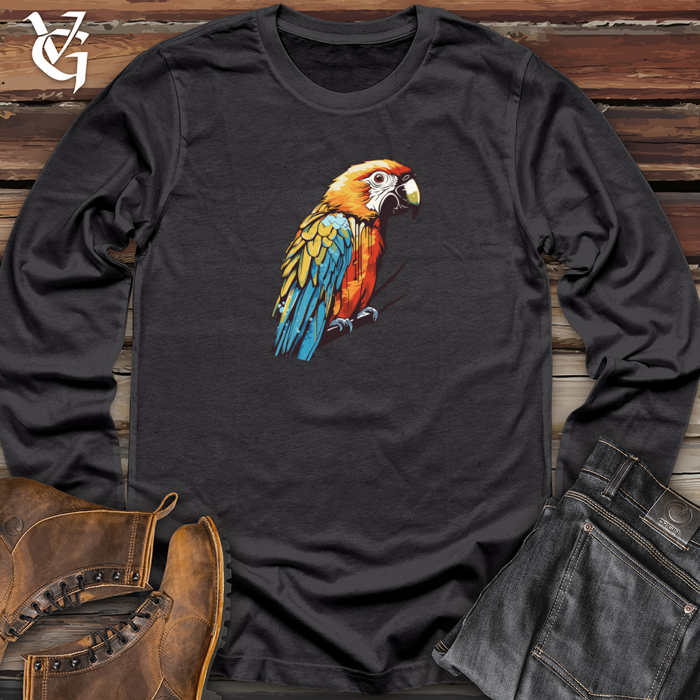 Tropical Rainstorm Parrot Long Sleeve