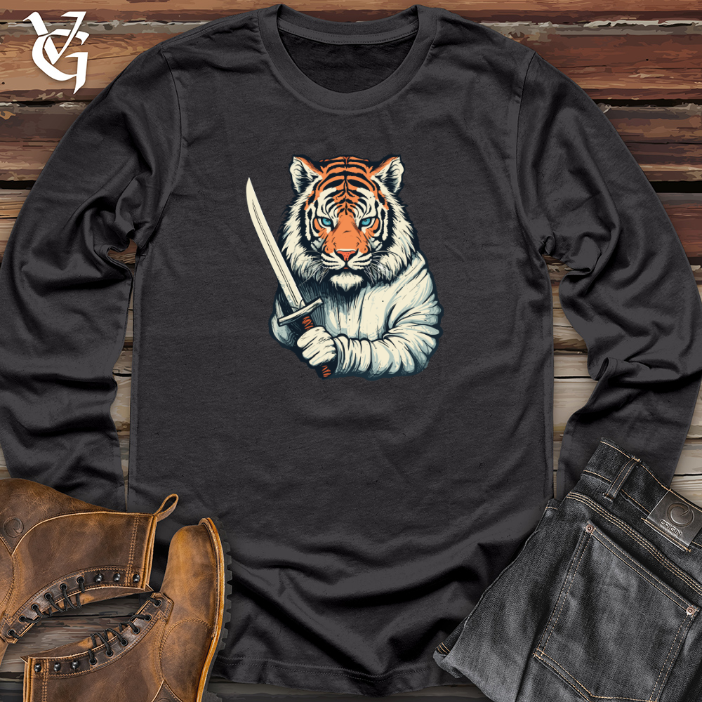 Blade Wielding Tiger Long Sleeve