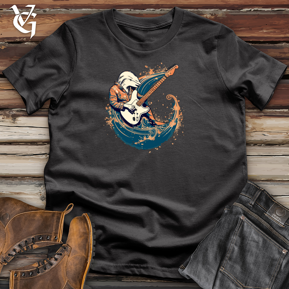 Vintage Cosmic Guitar Dolphin Cotton Tee