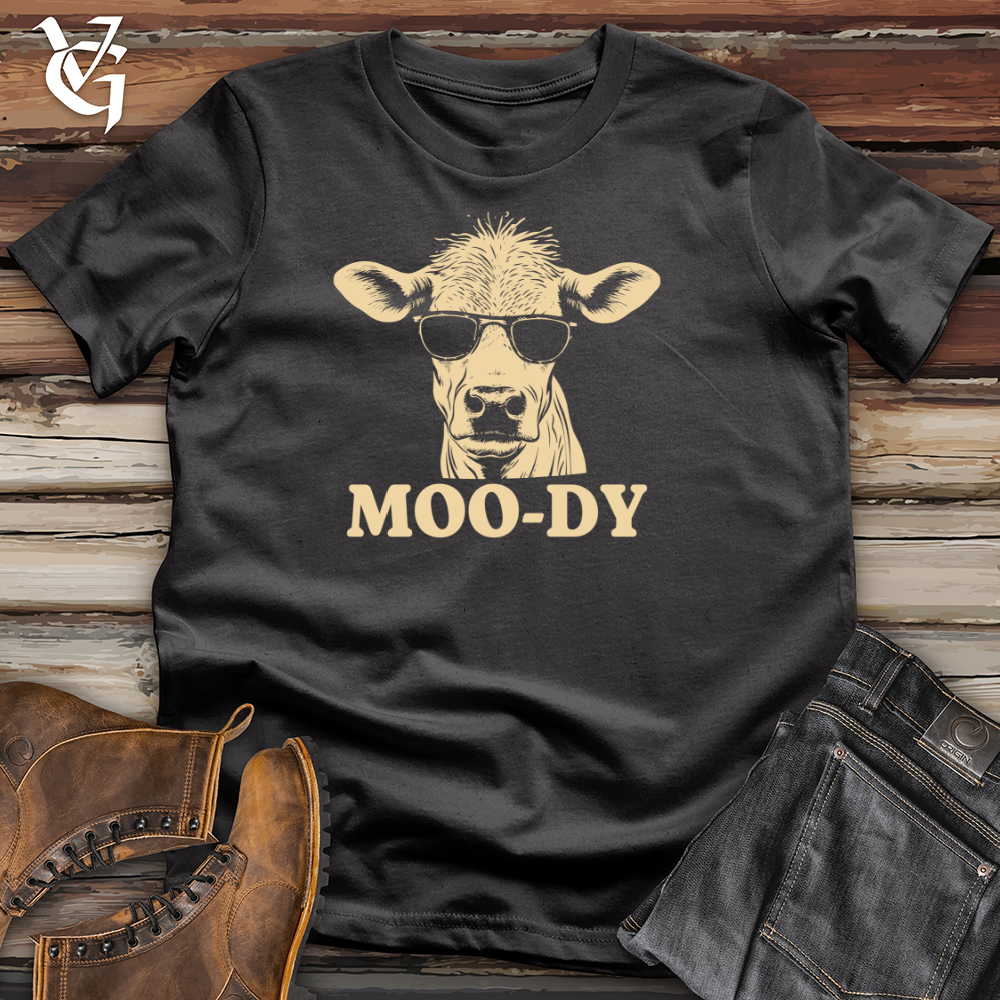 Retro Shades Cow Cotton Tee