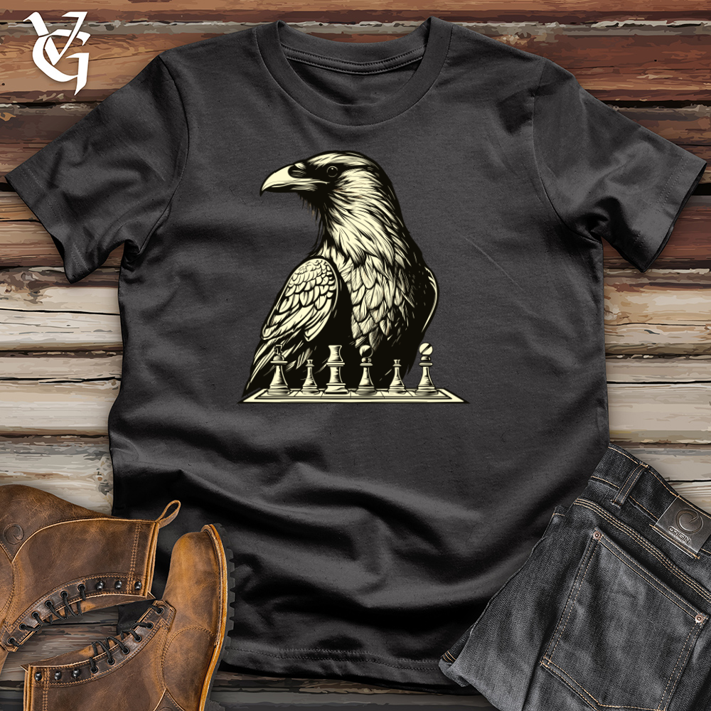 Chess Concentration Raven Cotton Tee