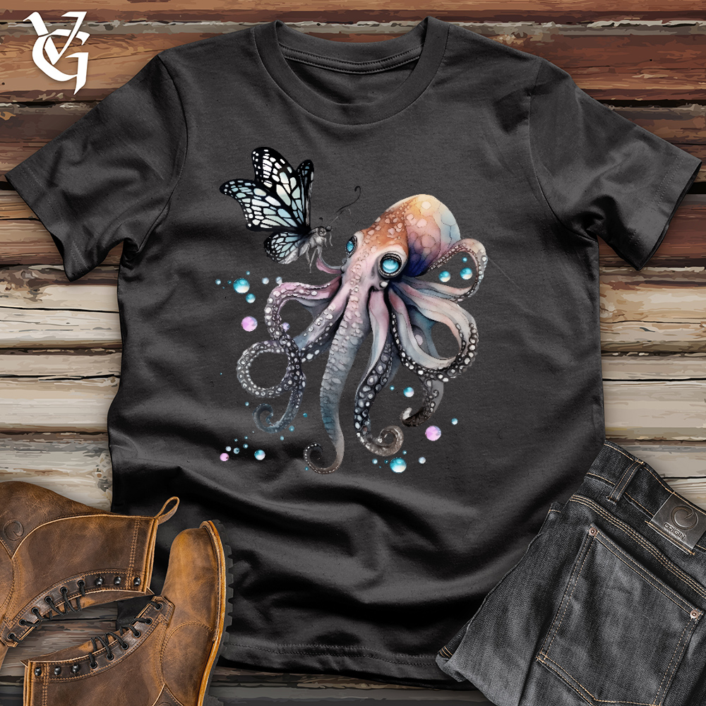 Octopus Butterfly Cotton Tee