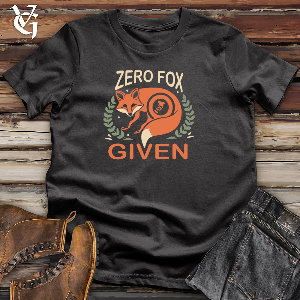 No Fox Given Cotton Tee