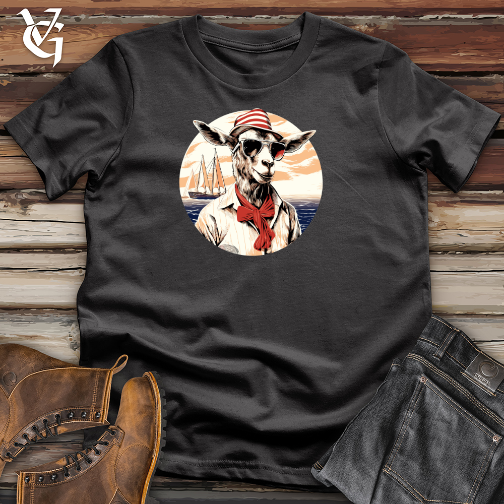 Captain Goat Adventure Cotton Tee