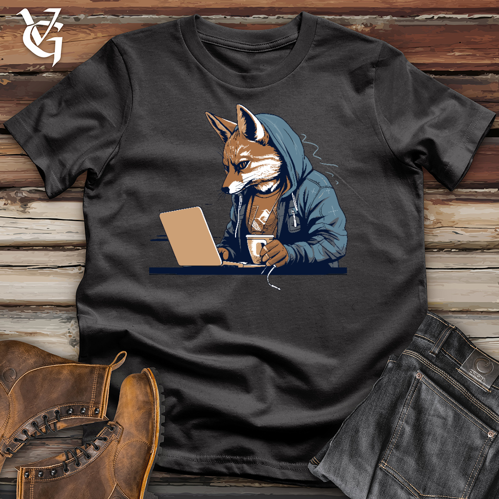 Foxy Tech Sip Cotton Tee