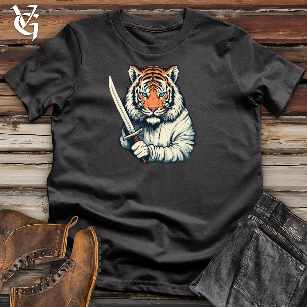 Blade Wielding Tiger Cotton Tee