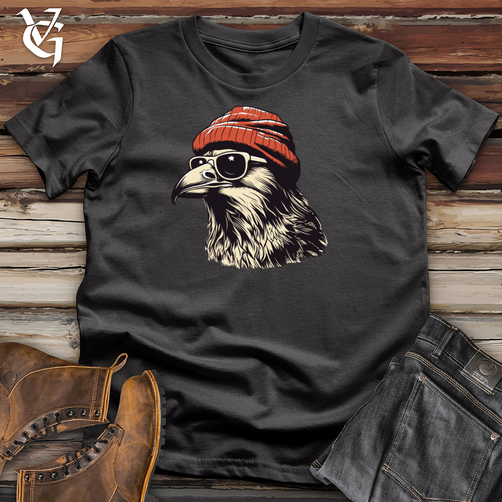 Retro Cool Crow Cotton Tee