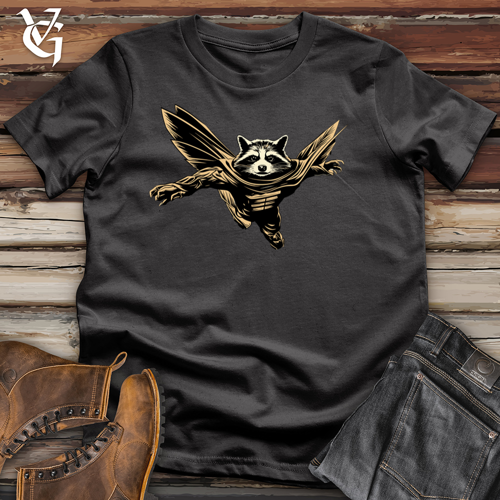 Retro Raccoon Aviator Cotton Tee