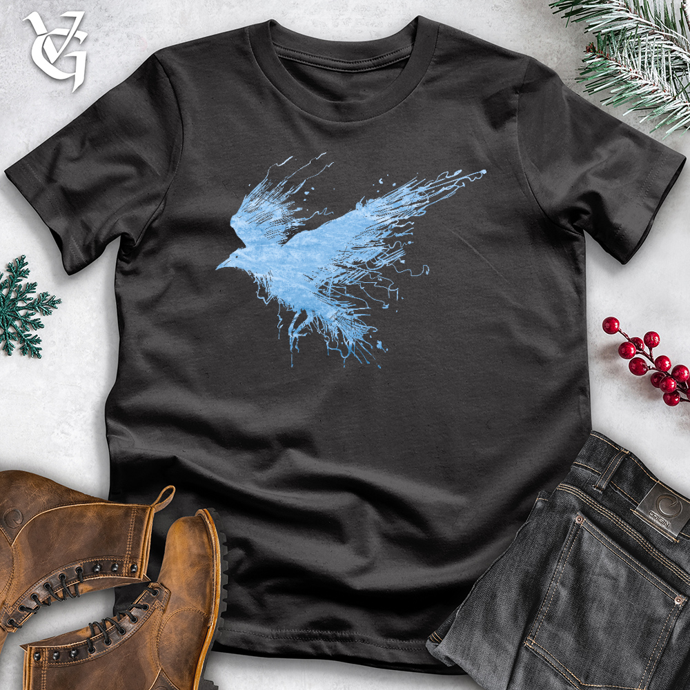 Smokey Winter Raven Cotton Tee