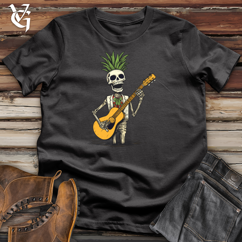 Retro Rhythm Pineapple Cotton Tee