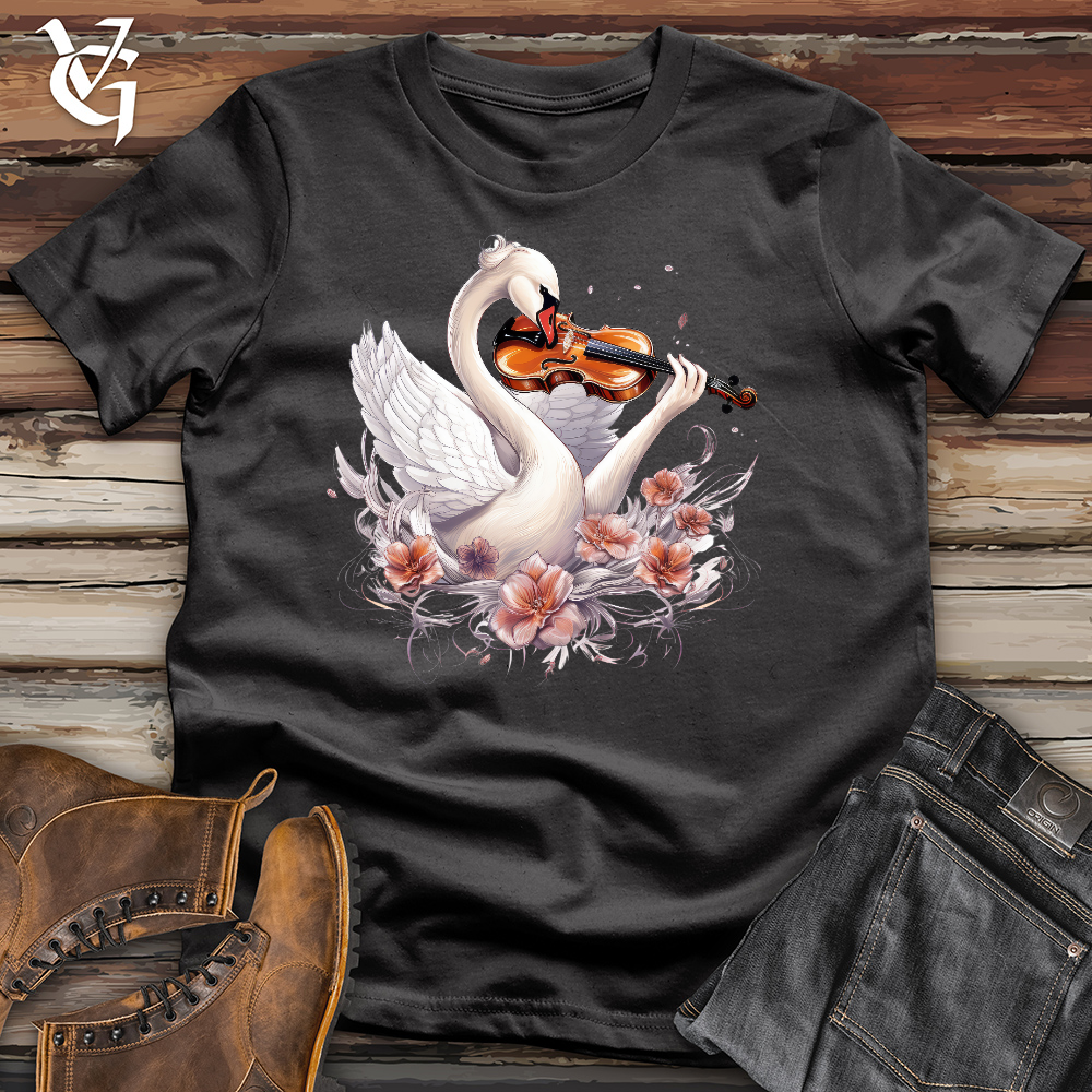 Swan Violinist Cotton Tee