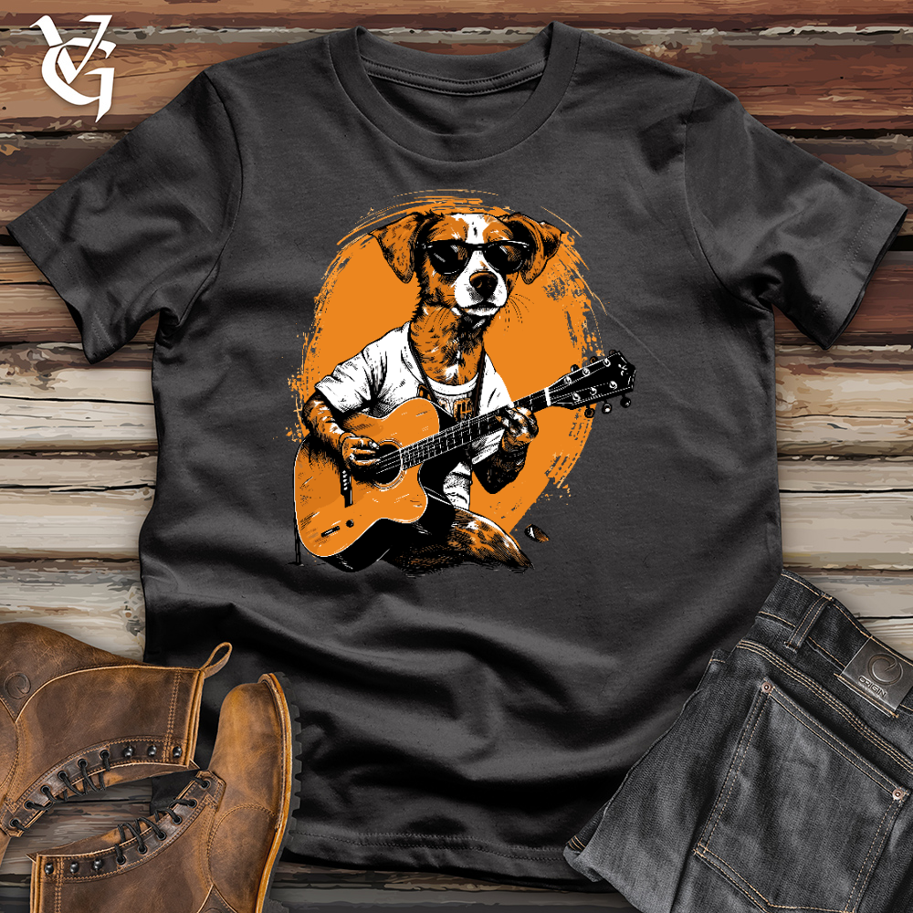 Dog Guitarist Cotton Tee