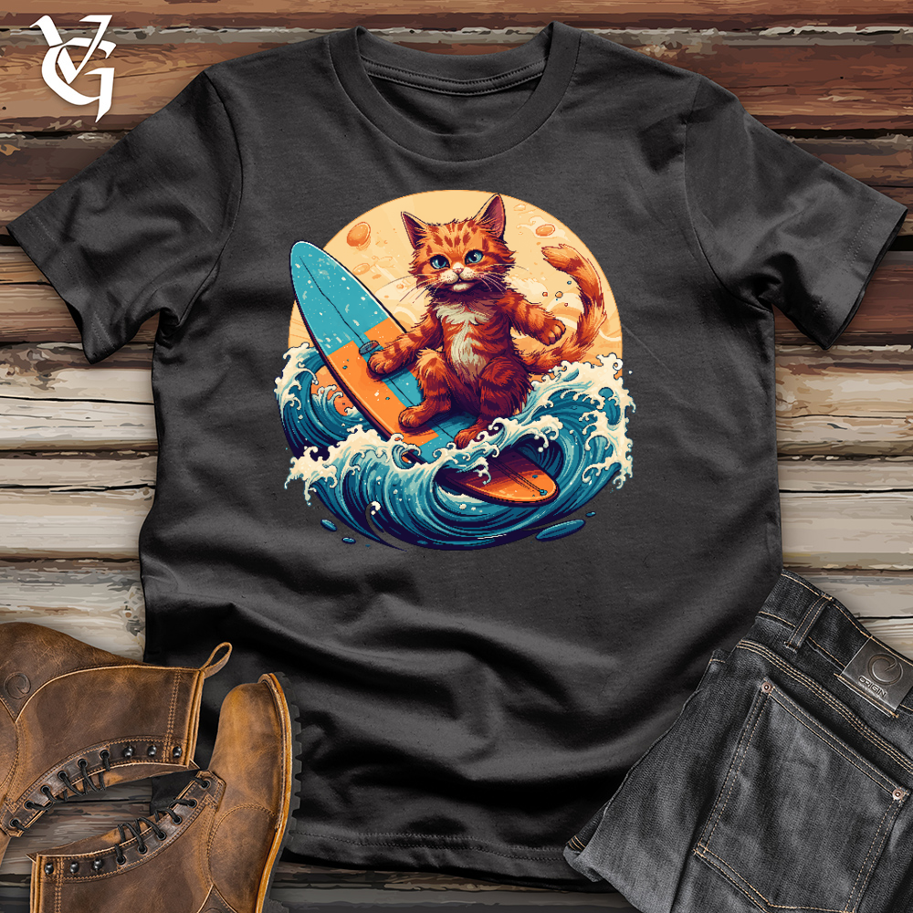 Surf'n Cat Cotton Tee