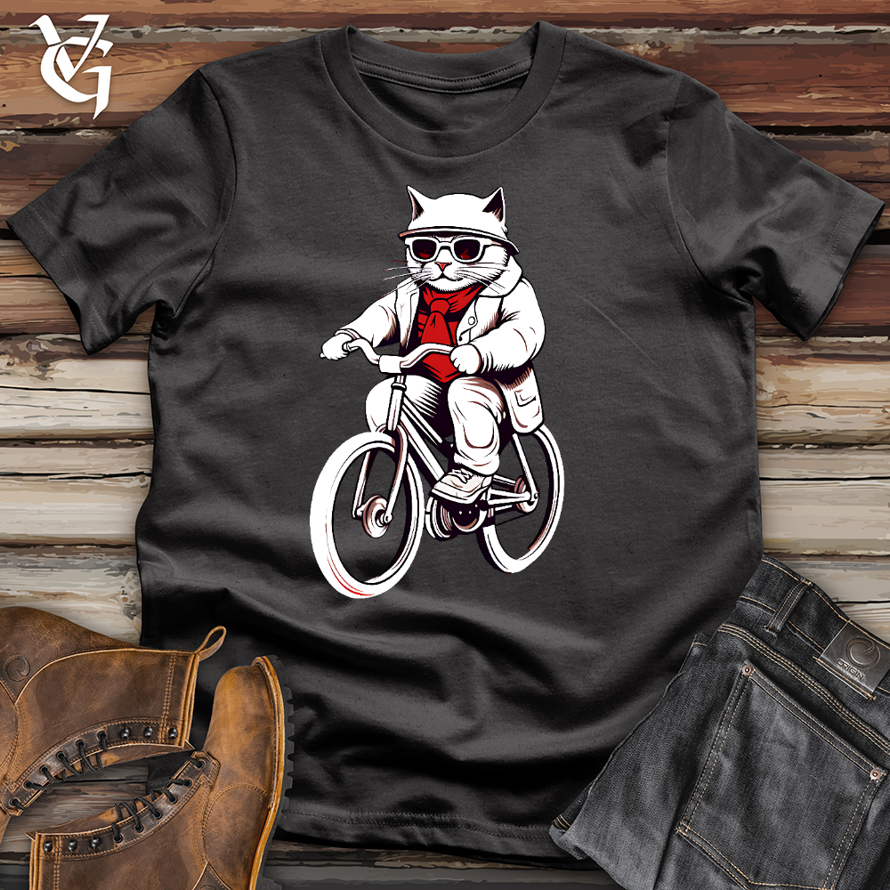 Cat Cycle Cotton Tee
