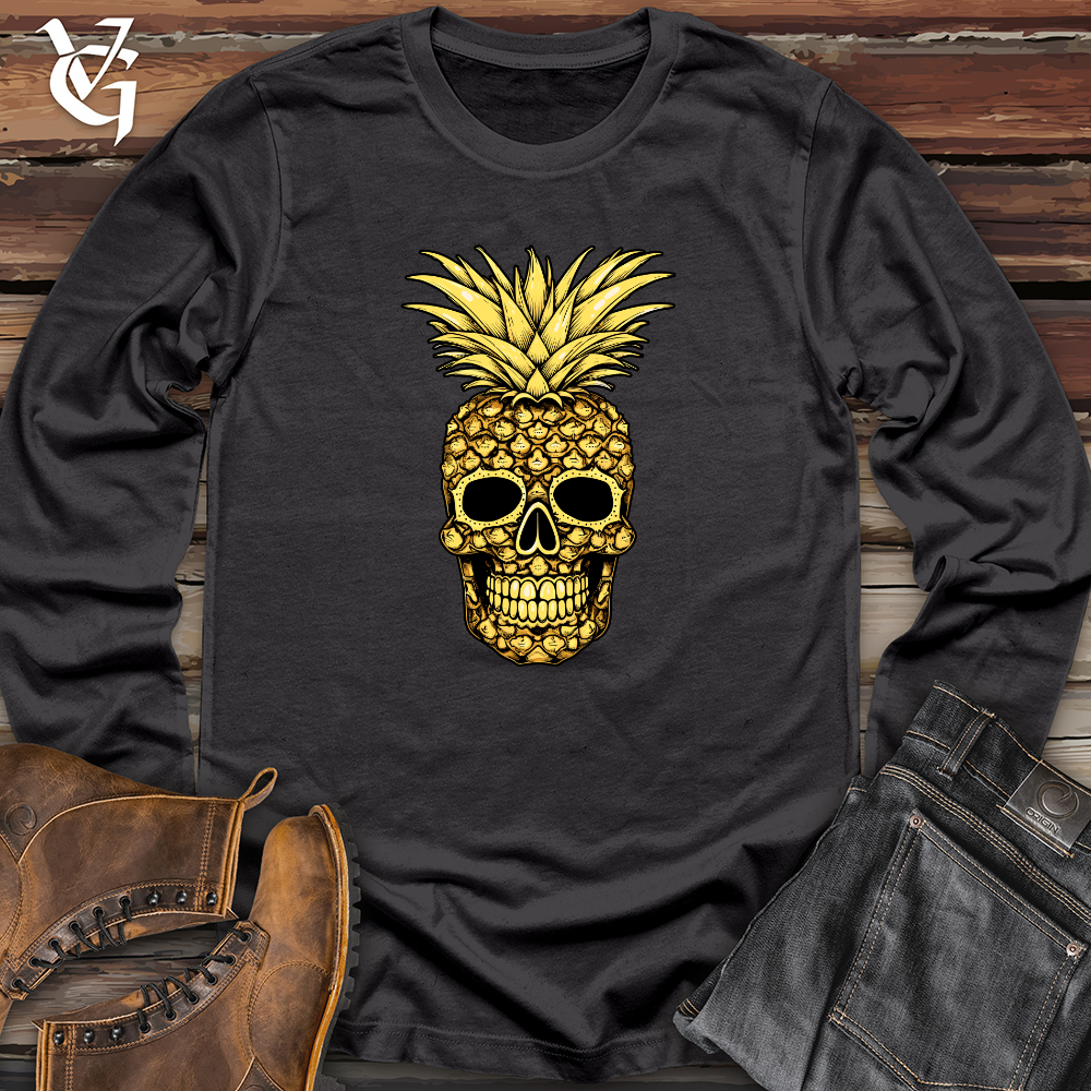 Pineapple Galaxy Skull Long Sleeve