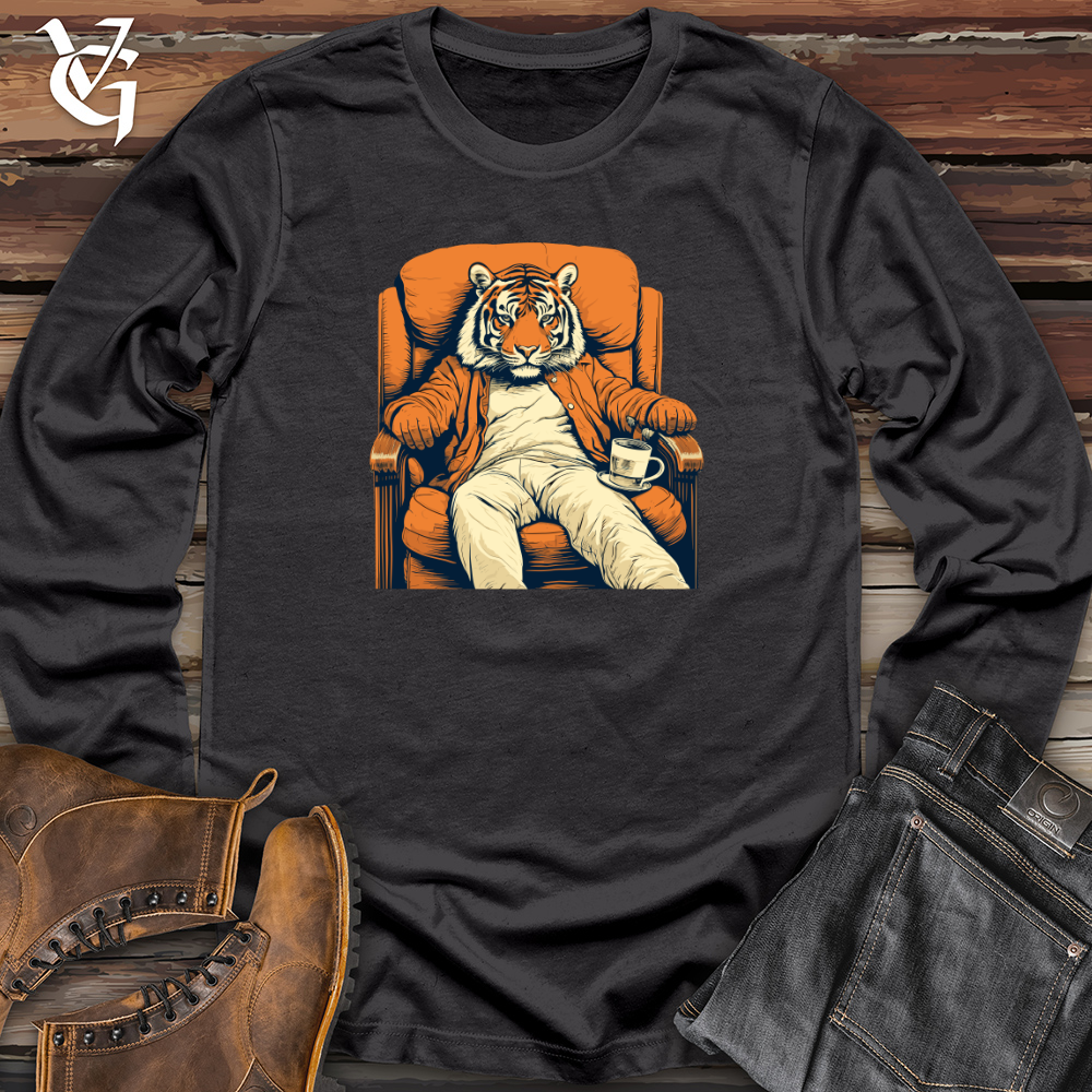 Retro Tiger Lounger Long Sleeve