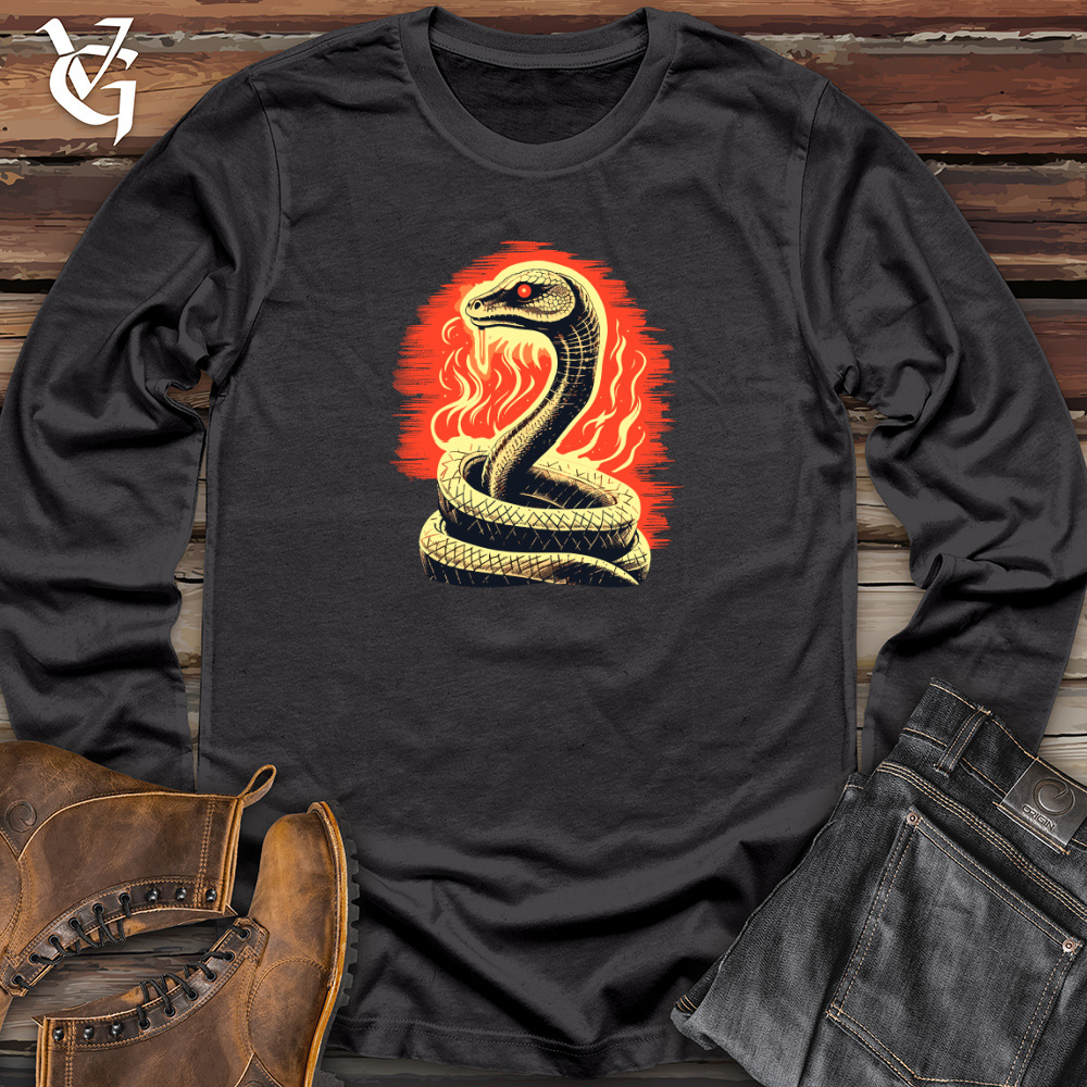 Vintage Fire Serpent Long Sleeve