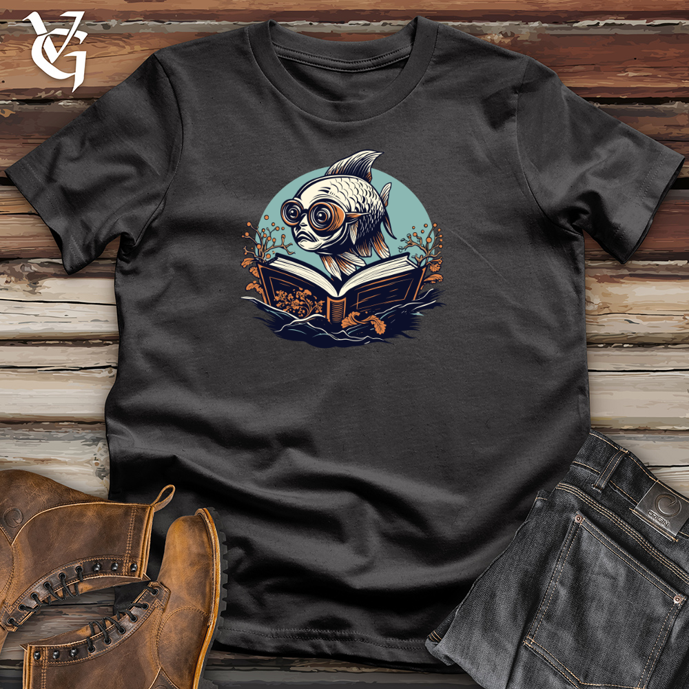 Deep Sea Bookworm Cotton Tee