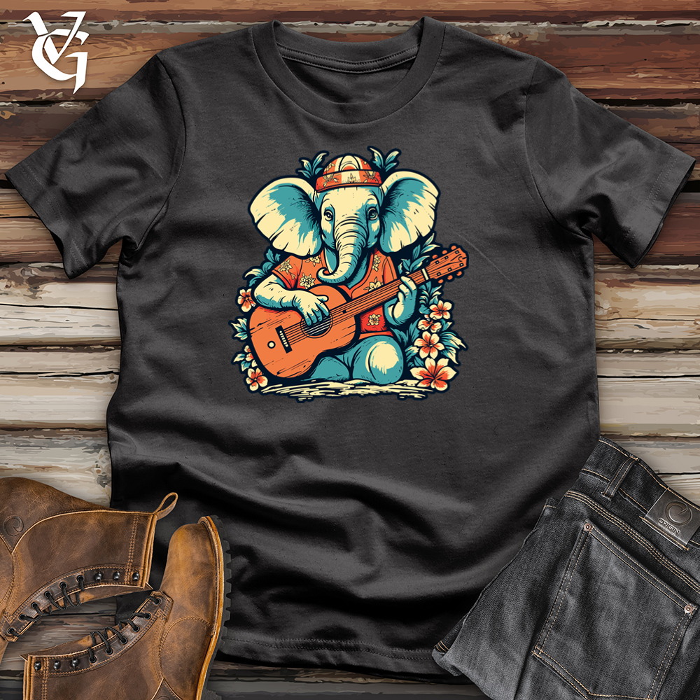 Ukulele Paradise Elephant Cotton Tee