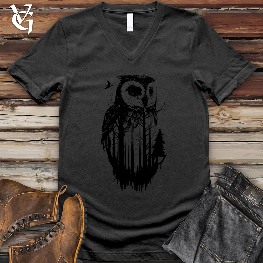 Owl Soul V-Neck Tee