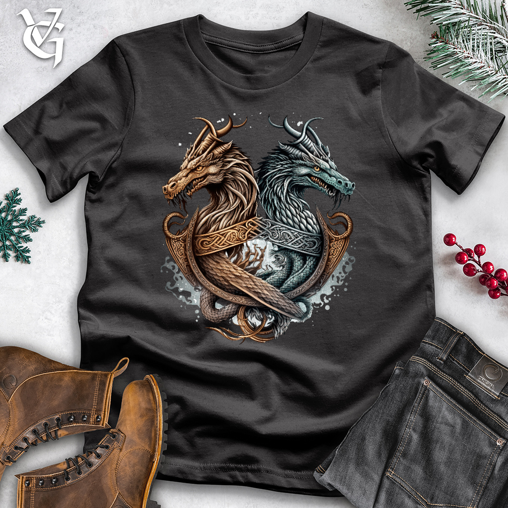 Dragons At Sea Cotton Tee