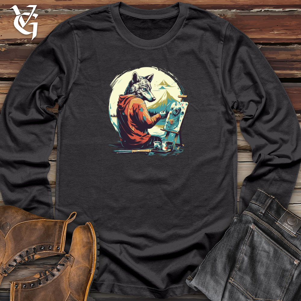 Wild Brush Strokes Long Sleeve