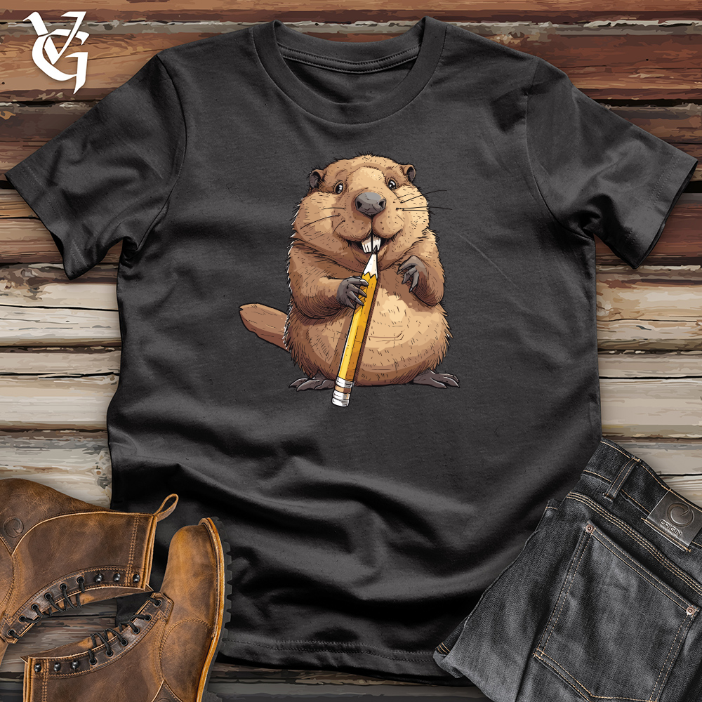 Beaver Pencil Sharpener Cotton Tee