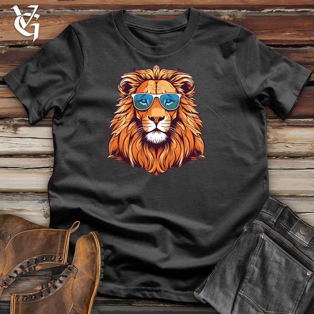 Zenned-out Lion Cotton Tee