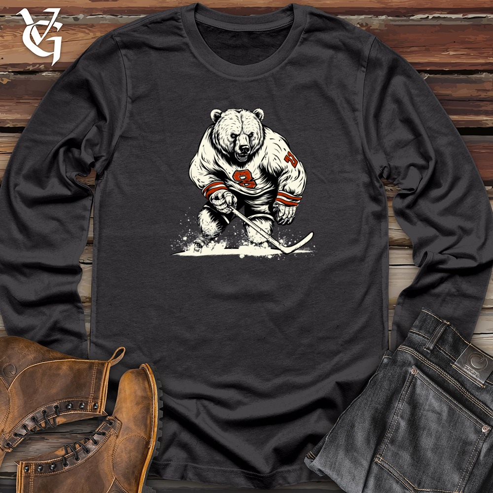 Retro Rink Bruin Long Sleeve