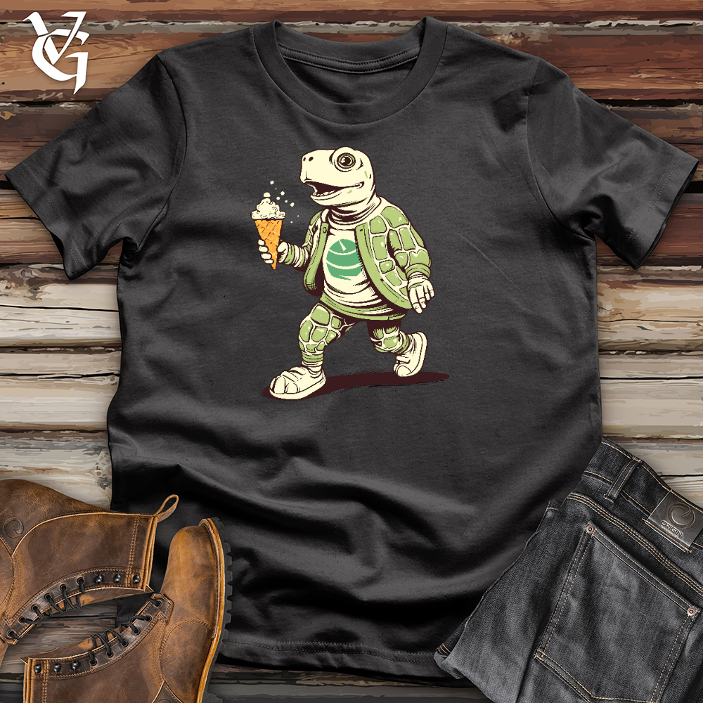 Rolling Turtle Treat Cotton Tee