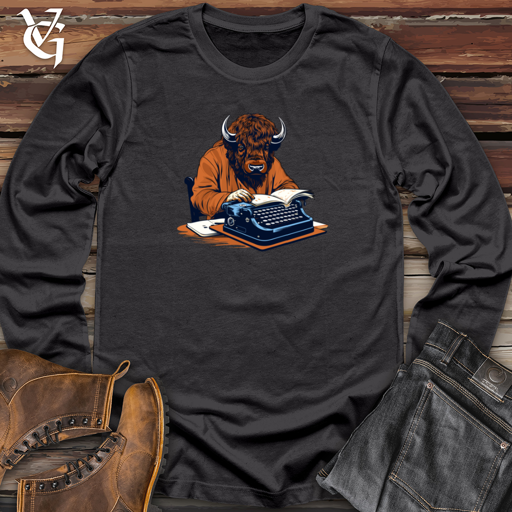 Wordsmith Bison Typewriter Long Sleeve