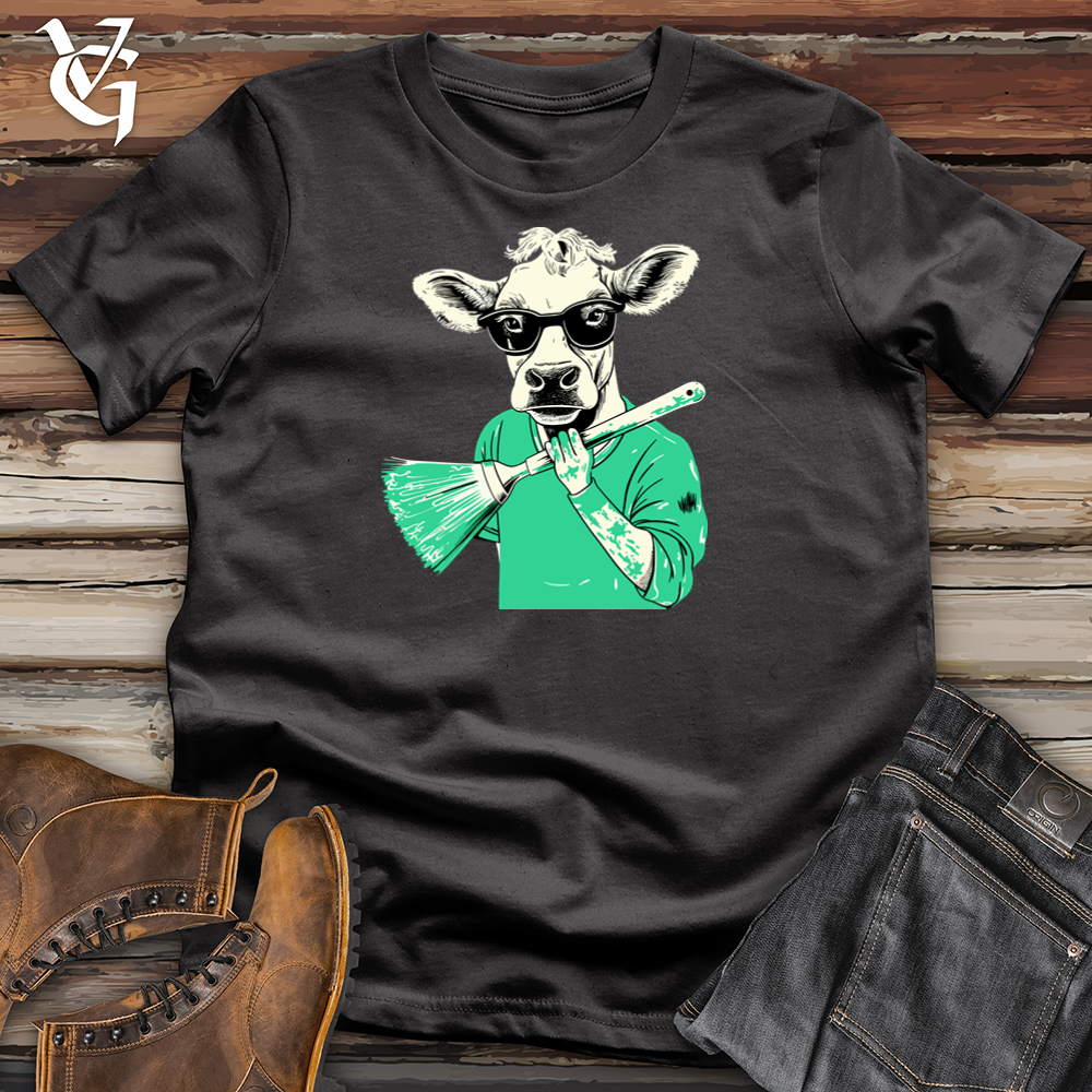 Bovine Artistry Cotton Tee