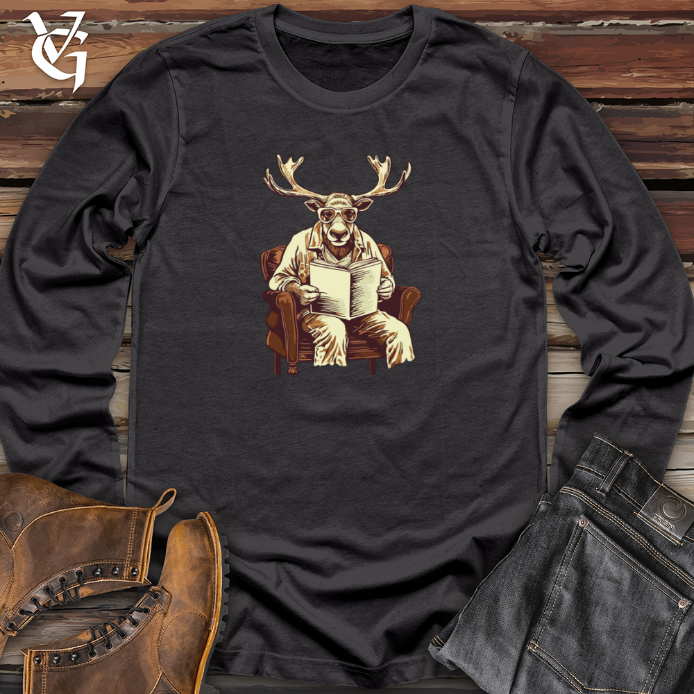 Cozy Moose Reader Long Sleeve