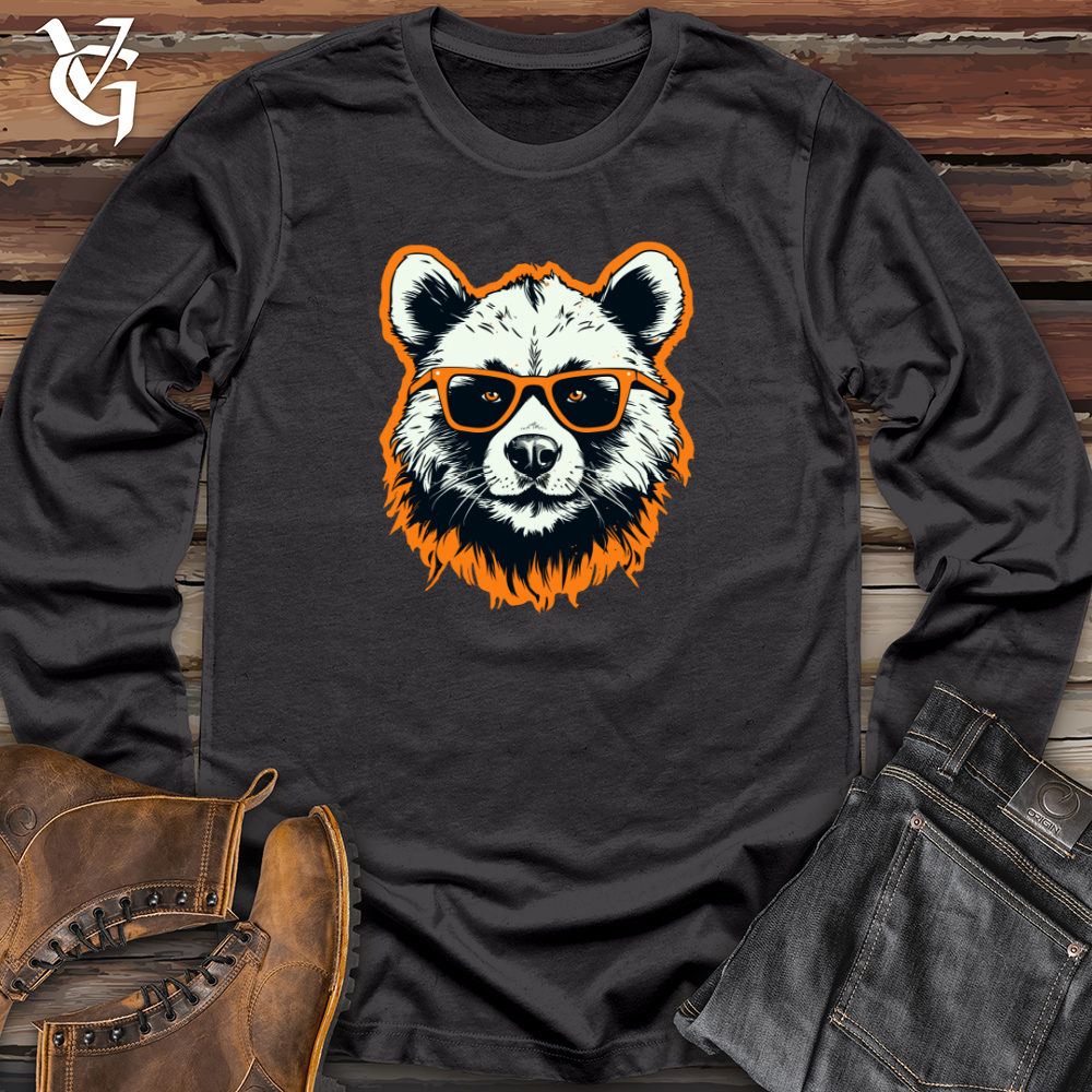 Retro Specs Panda Long Sleeve