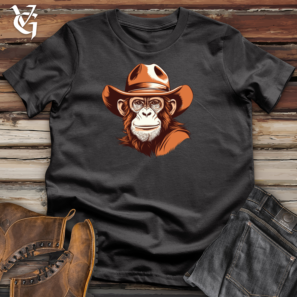 Monkey Outlaw Cowboy Cotton Tee